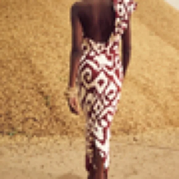 Johanna Ortiz Lagunas De Amor Midi Dress - Picture 5 of 10